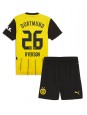 Borussia Dortmund Julian Ryerson #26 Hjemmedraktsett Barn 2024-25 Korte ermer (+ bukser)